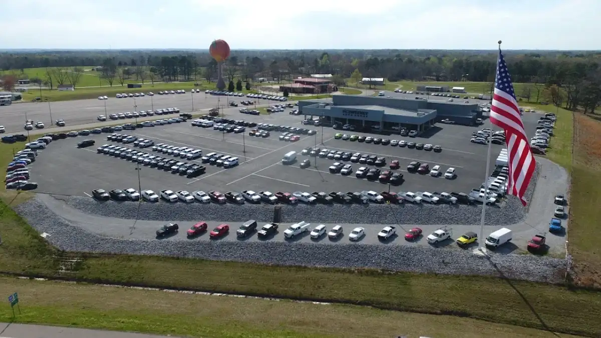 McSweeney Chevrolet Clanton Dealer Storefront with used Chevy models for sale in Clanton