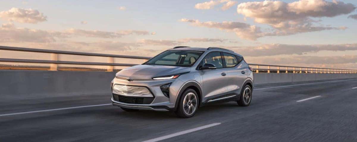 Chevy EV on Highway