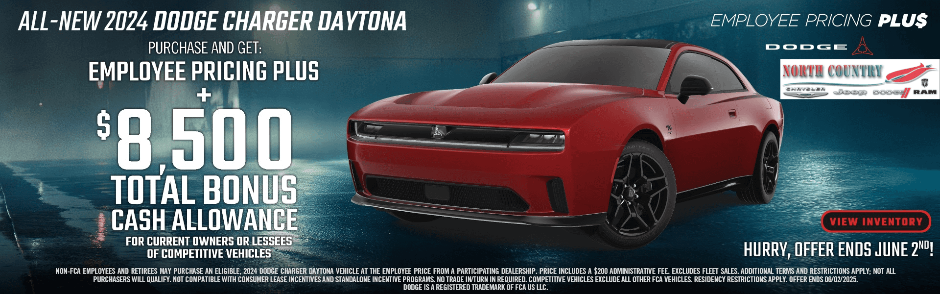 Employee Pricing Plus 2024 Dodge Charger Daytona