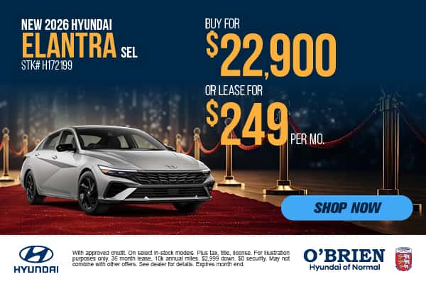 New 2026 Elantra SEL