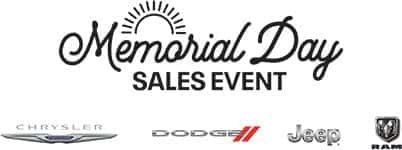 Memorial Day Sales Event