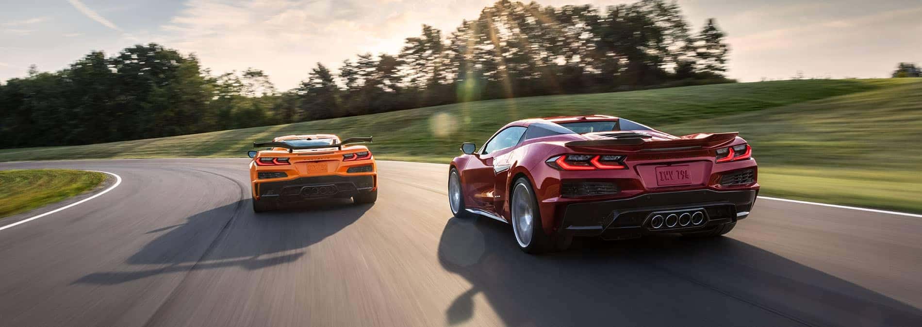 two z06 driving