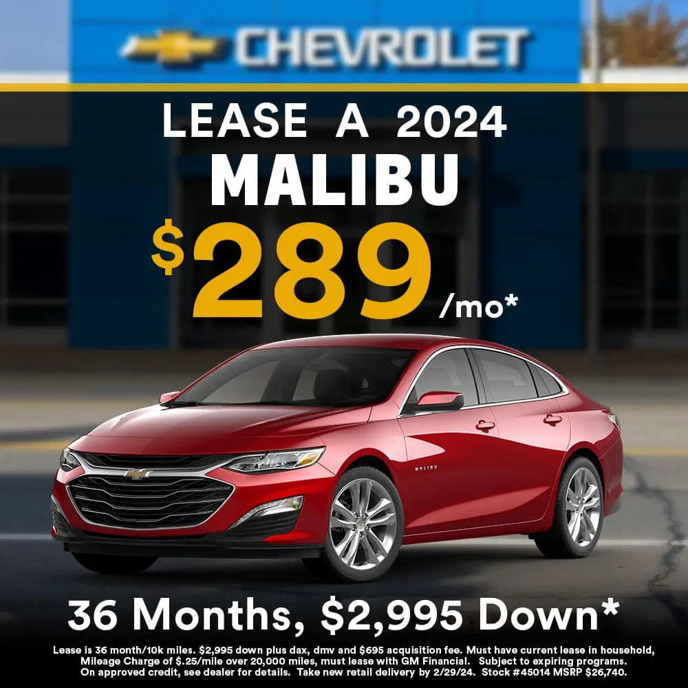 Anniversary Specials | Paddock Chevrolet