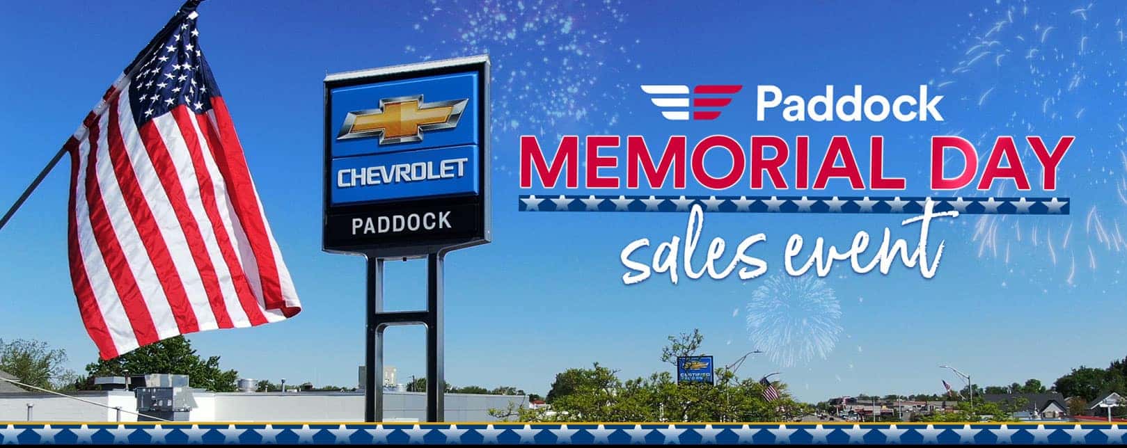 Paddock Chevrolet Monthly Specials