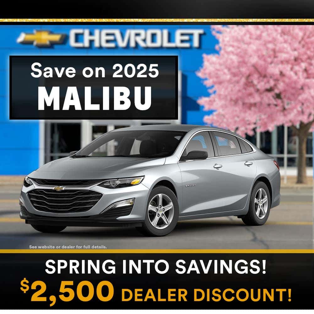 Save up to $3,500 on Chevy Malibu