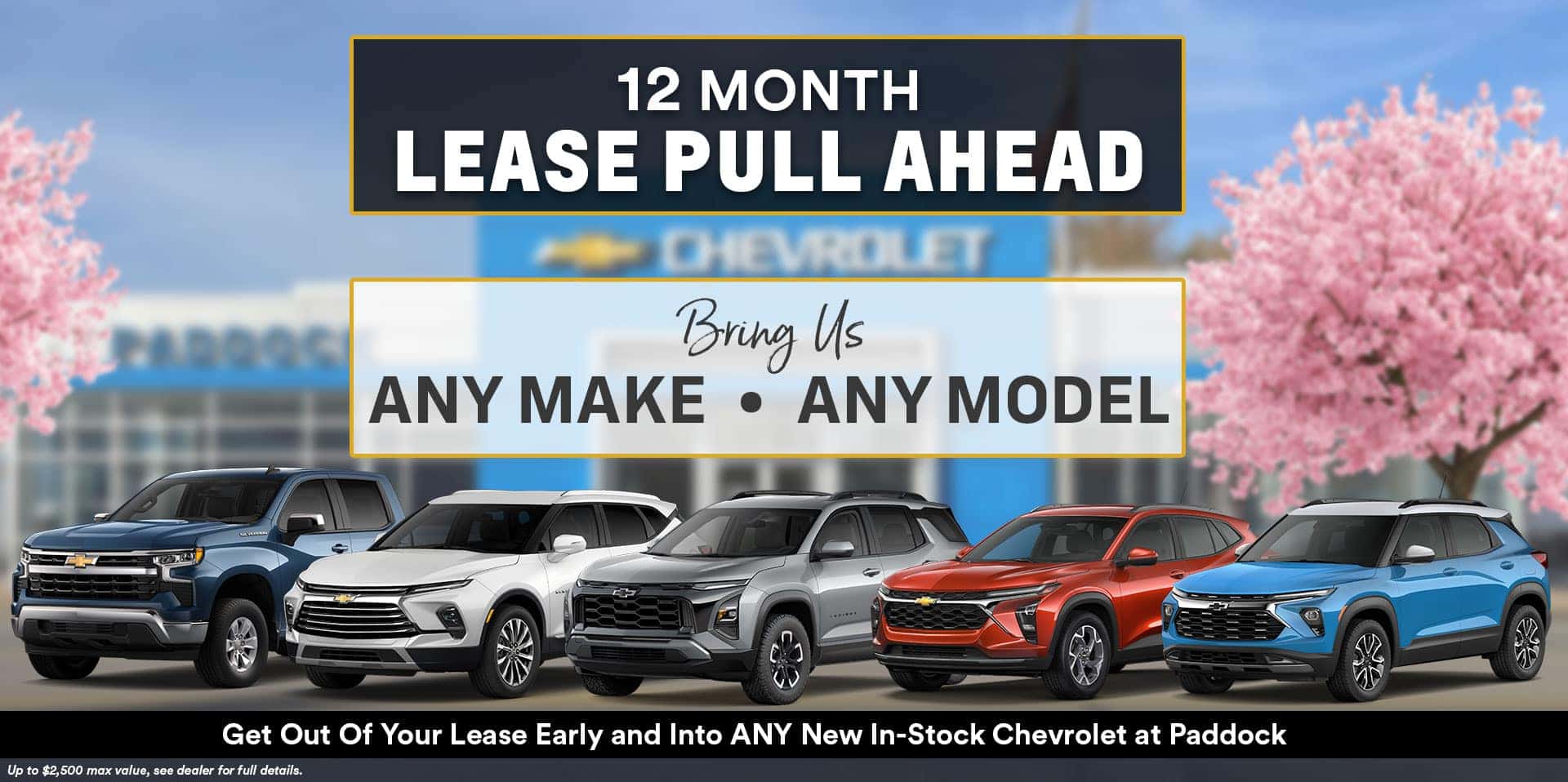 12 Month Lease Pull Ahead