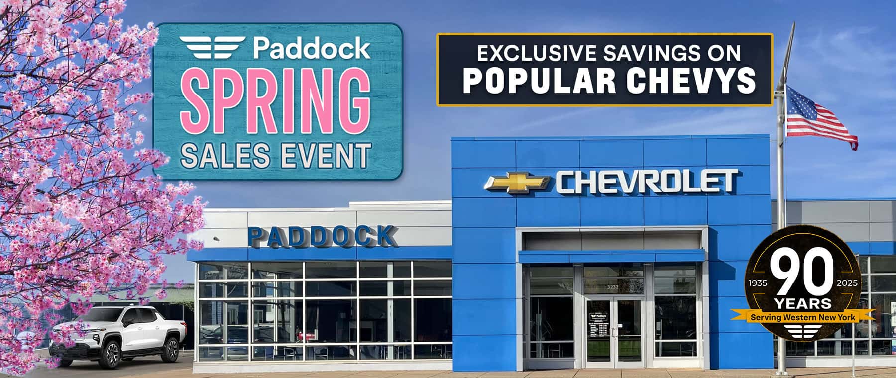 Paddock Chevrolet Spring Sale