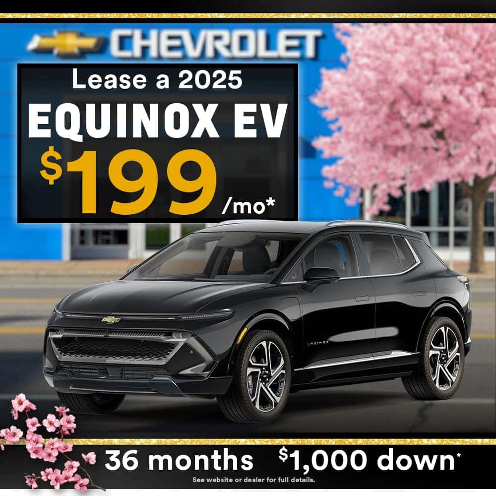 Sign and Drive a 2025 Equinox EV for $199