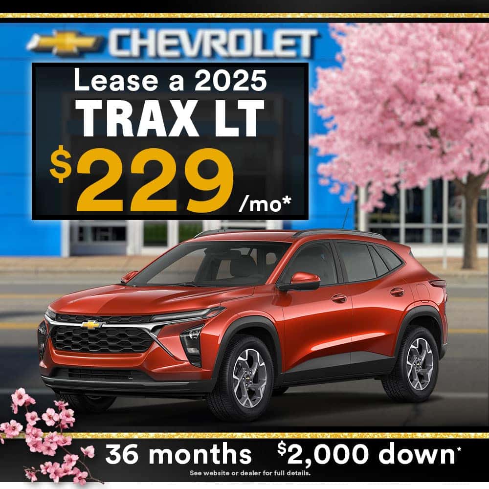 Lease a new Chevy Trax