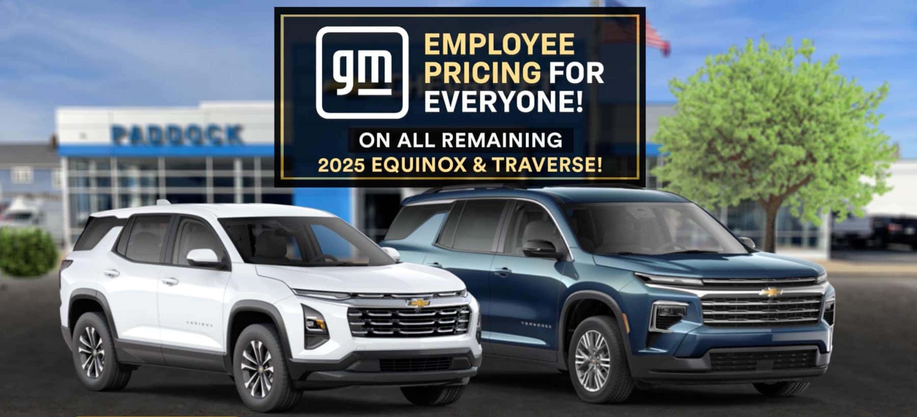 Monthly Specials | Paddock Chevrolet | Kenmore, NY