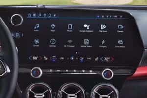 Blazer EV dash