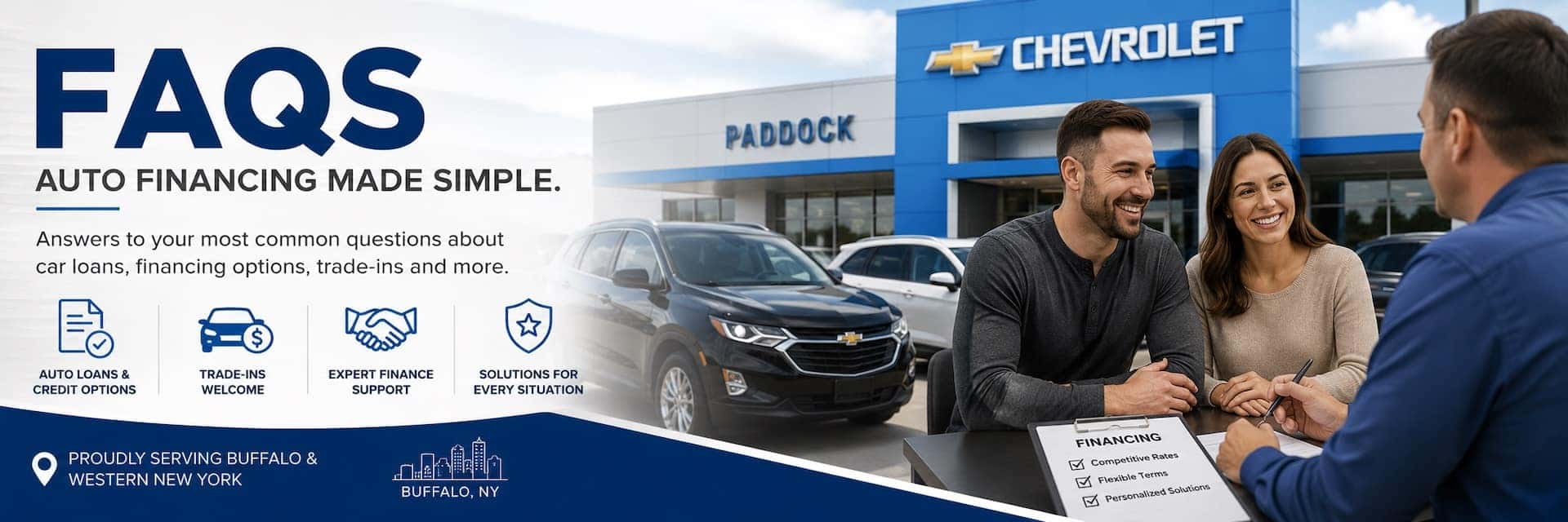 FAQ Page. Auto Financing made simple