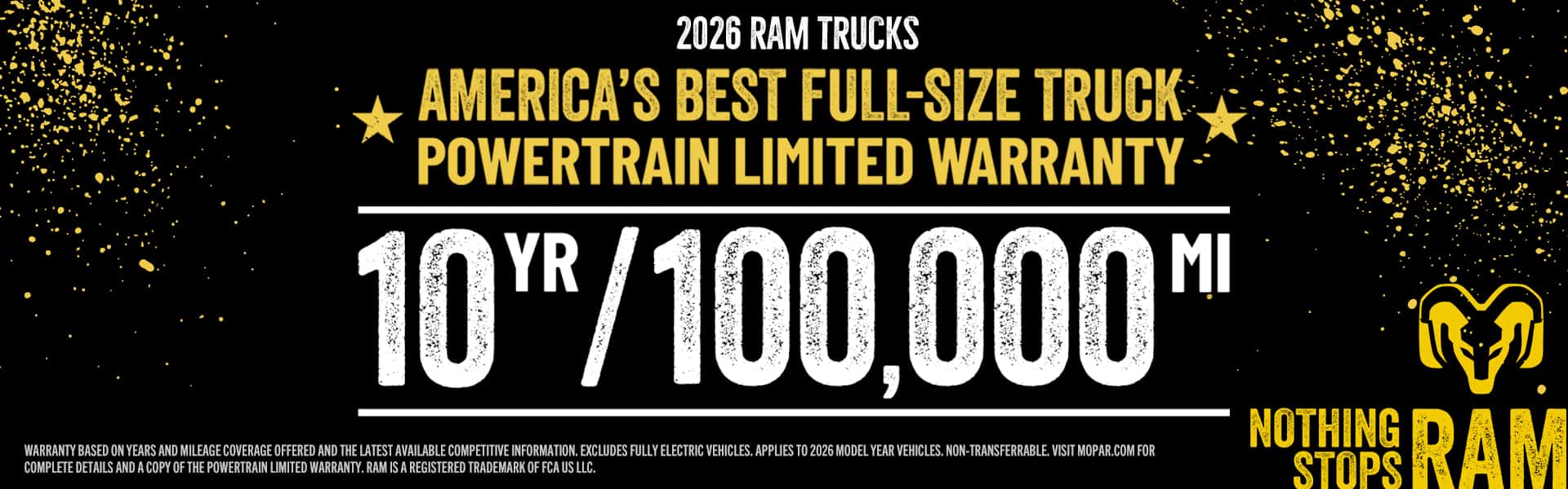 America's Best Full-Size Truck Powertrain Limited Warranty