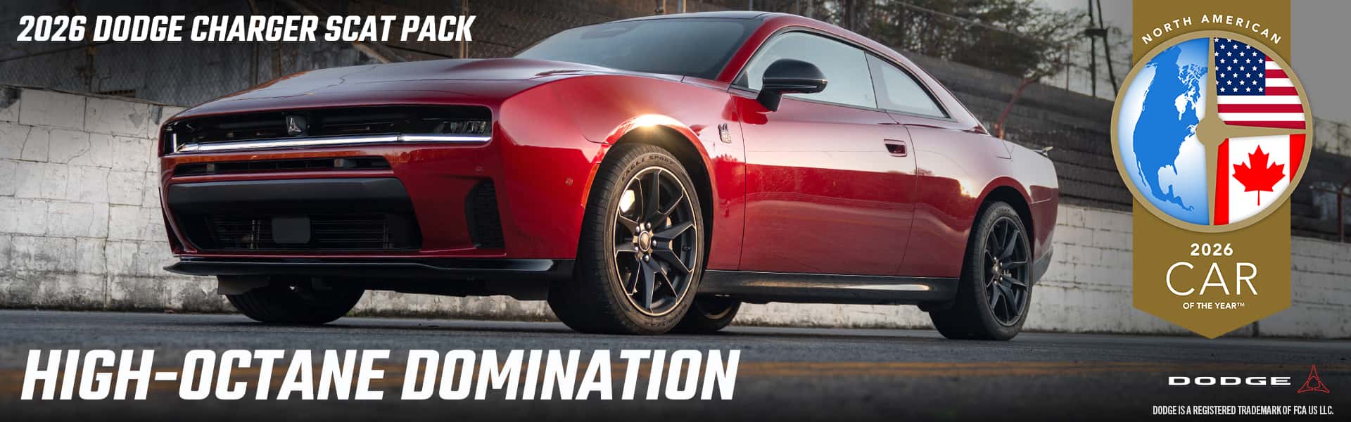 North American 2026 Car of the Year - 2026 Dodge Charger Scat Pack
