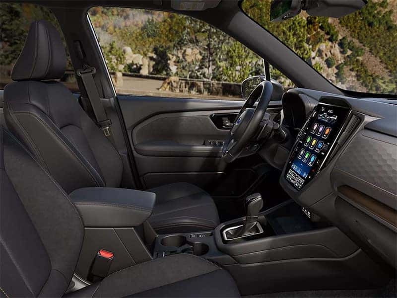 Learn more about the Forester Hybrid's spacious and refined interior.