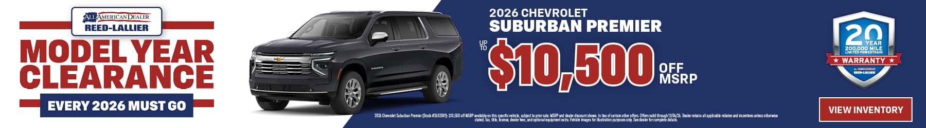 Suburban Special