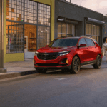 2024 Chevy Equinox in the city