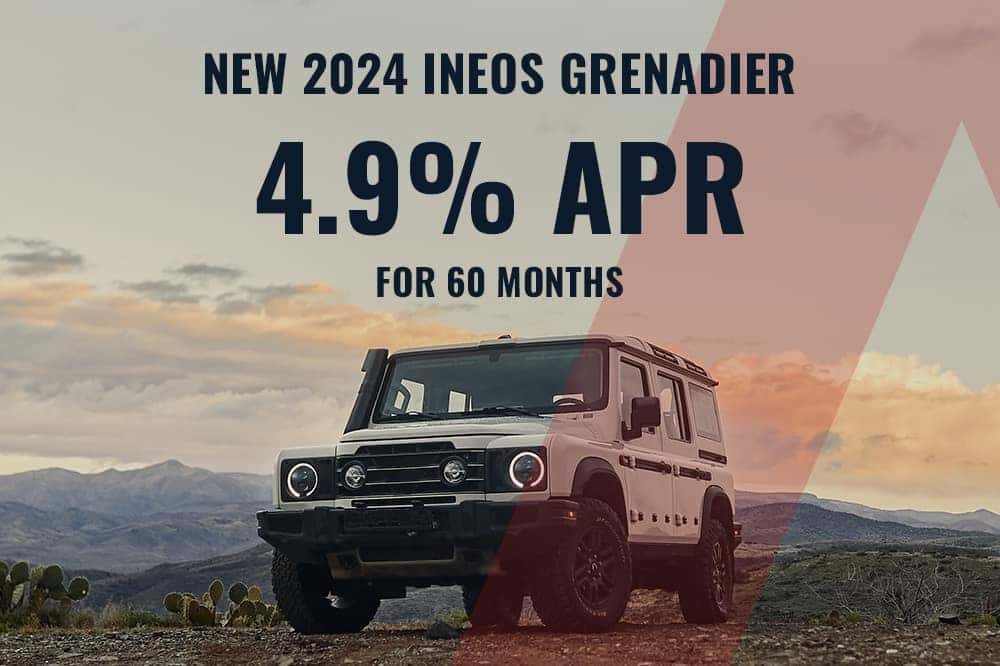 4.9% APR on 2024 Grenadier Models