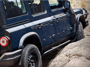 INEOS Grenadier Rock Sliders off-road protection accessory Los Angeles