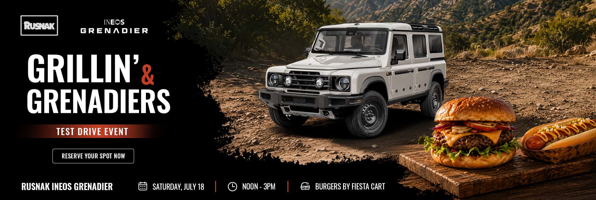 Grenadier Test Drive Event
