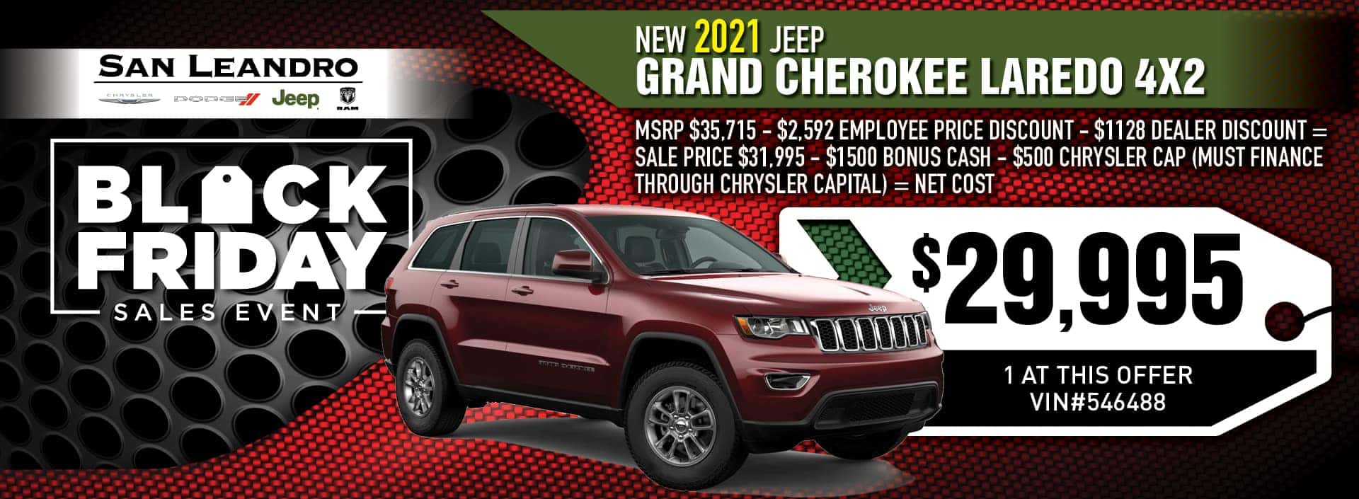 to San Leandro Chrysler Dodge Jeep RAM in California