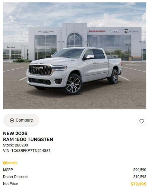RAM Truck Special