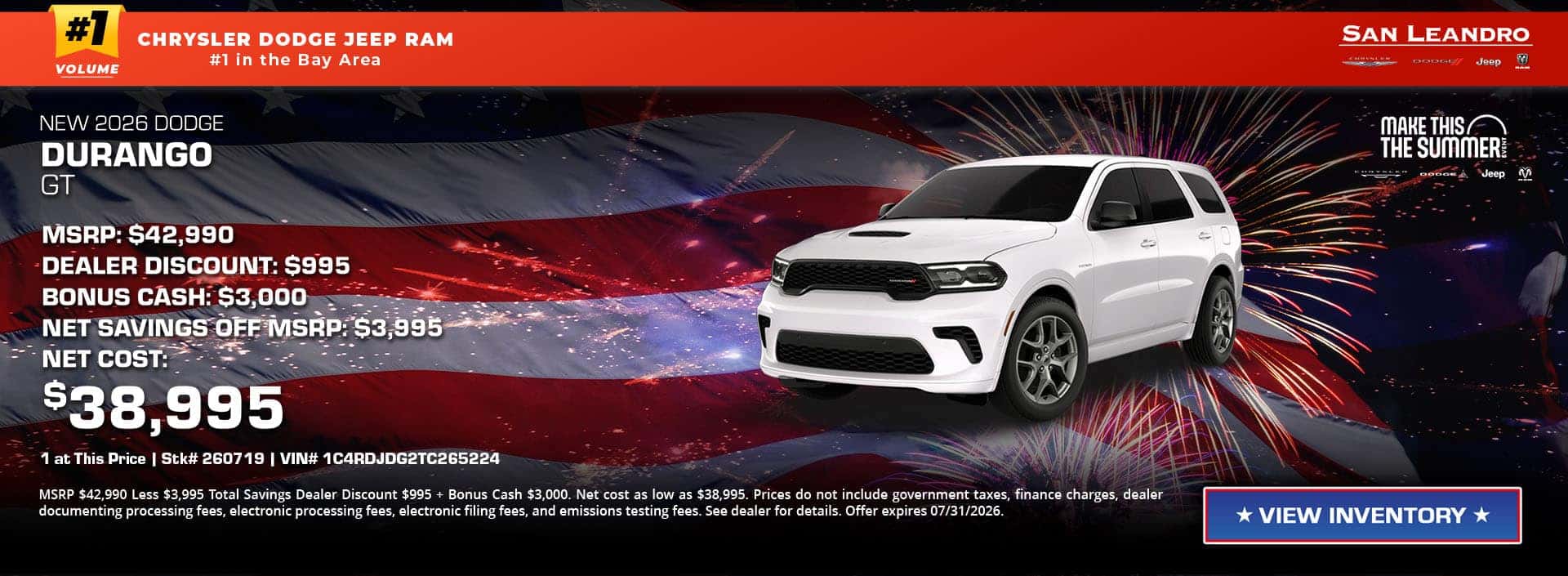 2026 dodge durango