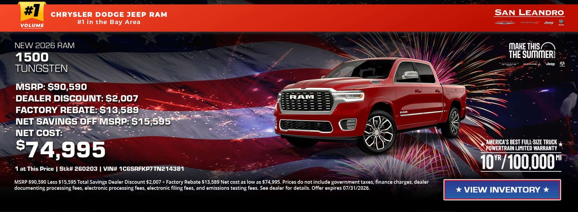 2026 ram 1500 tungsten
