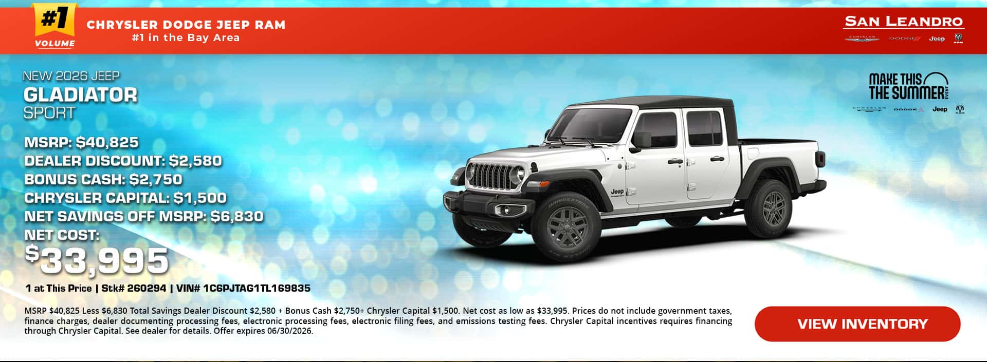 JUN2026_Slider_New_Jeep_Gladiator_2026_Offer_MSRP_1920x705_06-30-2026
