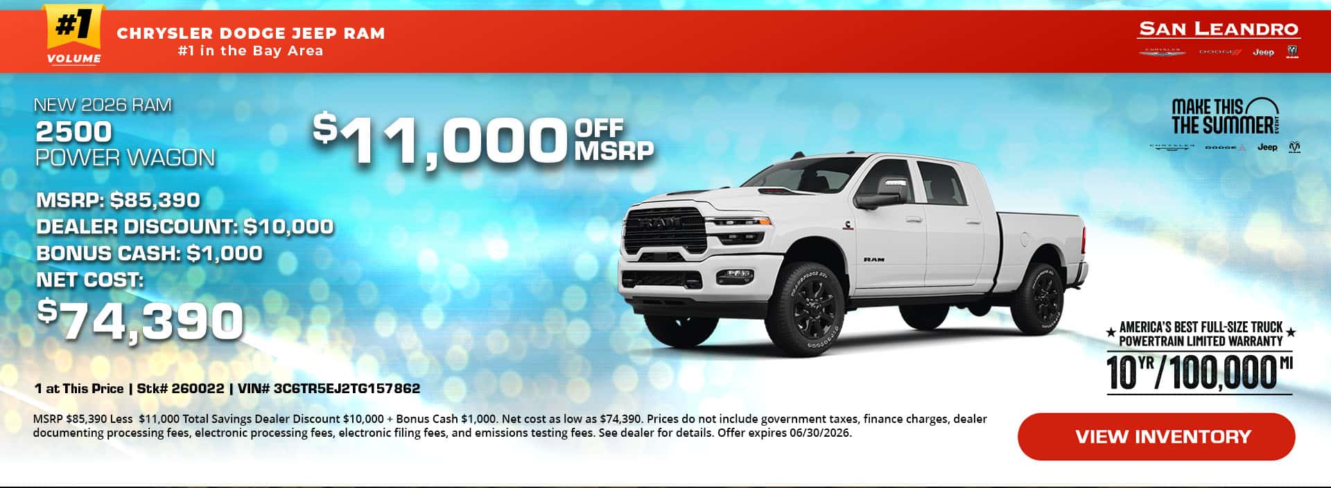 New 2026 Ram 2500 Power Wagon