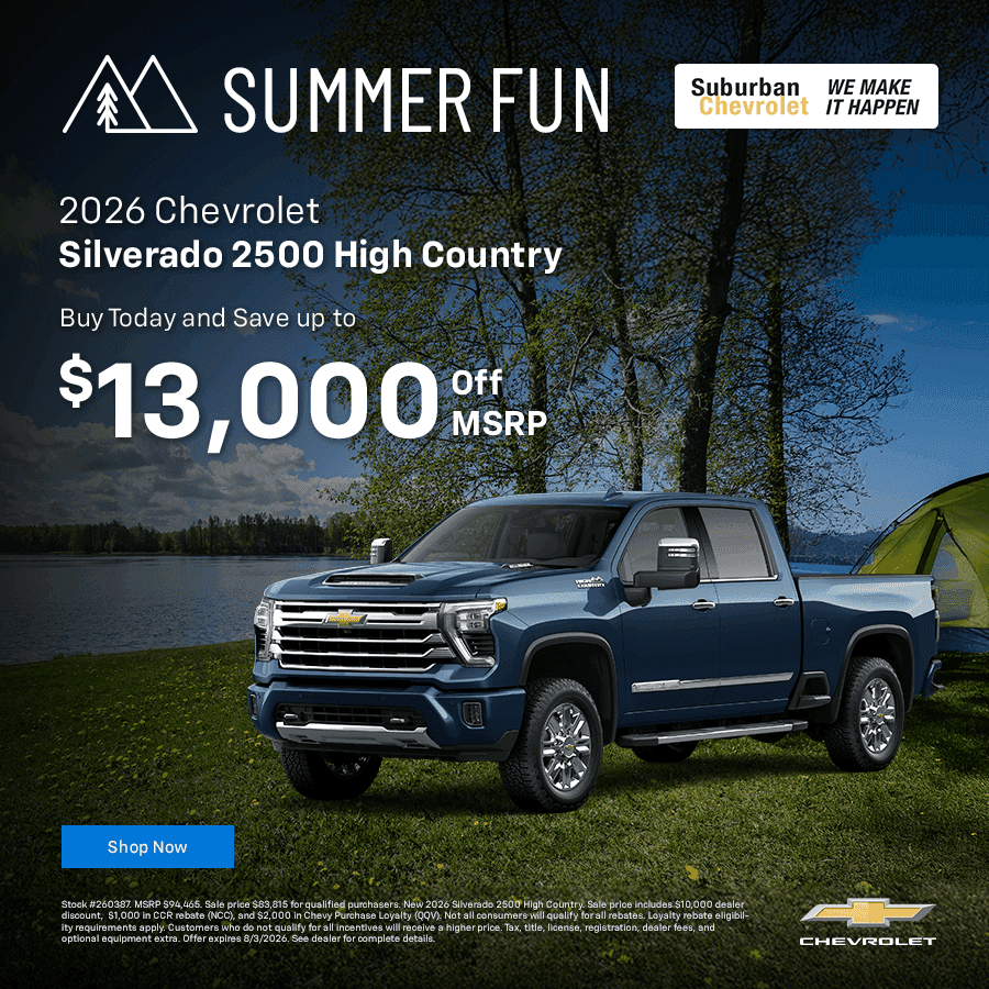 2026 Silverado 2500 High Country