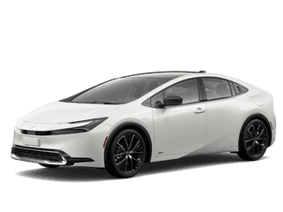 White Prius Thumbnail