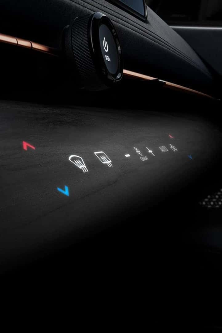 Close-up of vehicle dashboard
