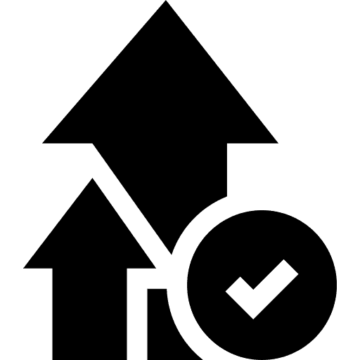 check arrow