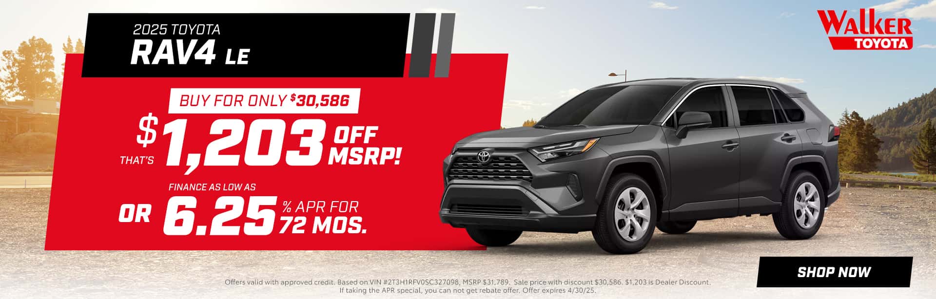 April Rav4 Special