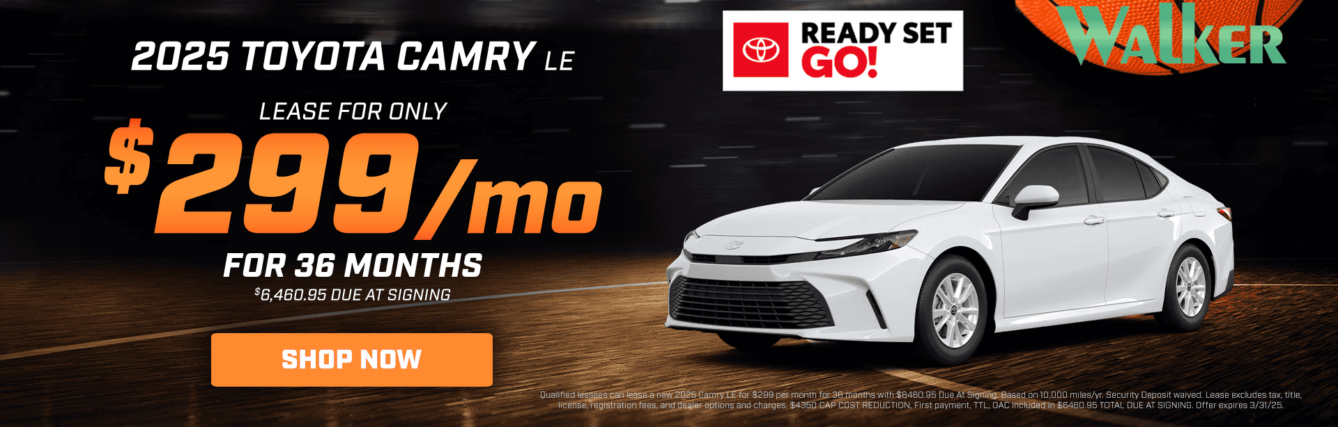 Toyota Camry March Special