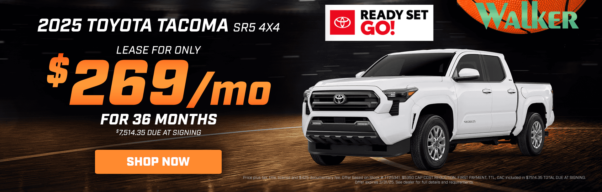 Toyota Tacoma March Special