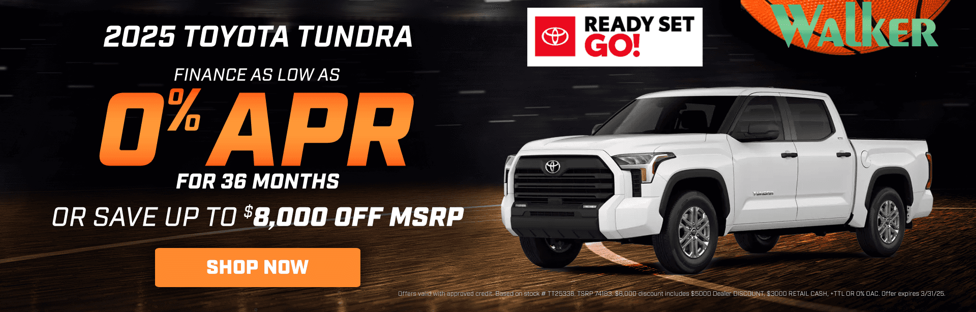 Toyota Tacoma March Special