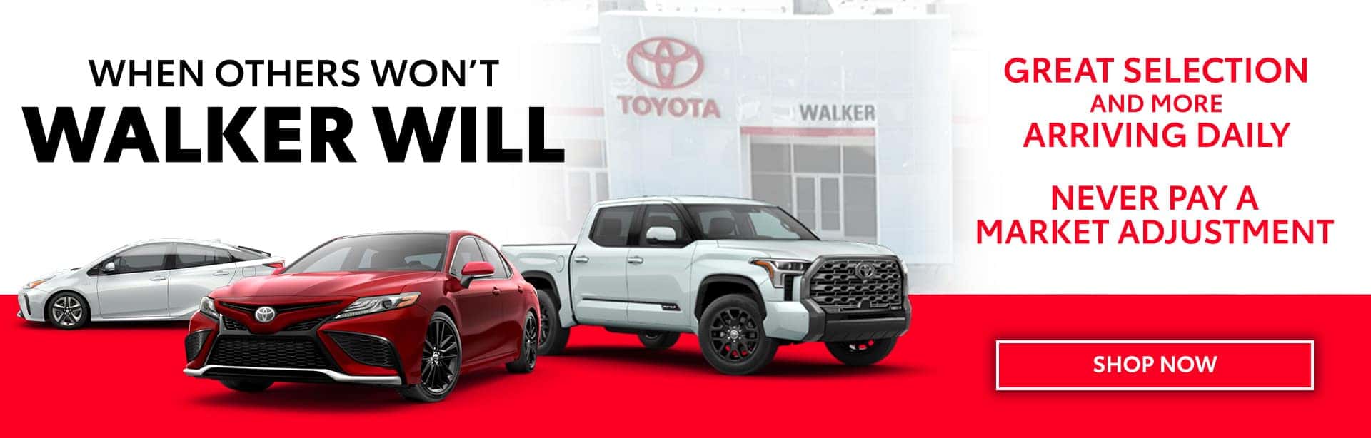 Walker Toyota in Alexandria, LA Toyota Sales & Service