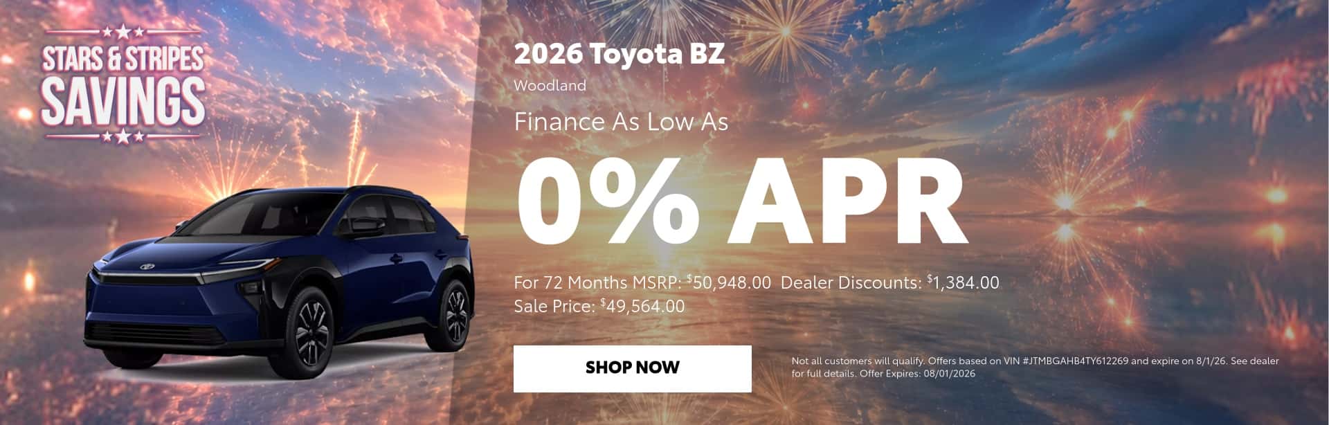 JULY BZ SPECIAL OFFER
