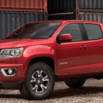 2020 Red Chevrolet Colorado