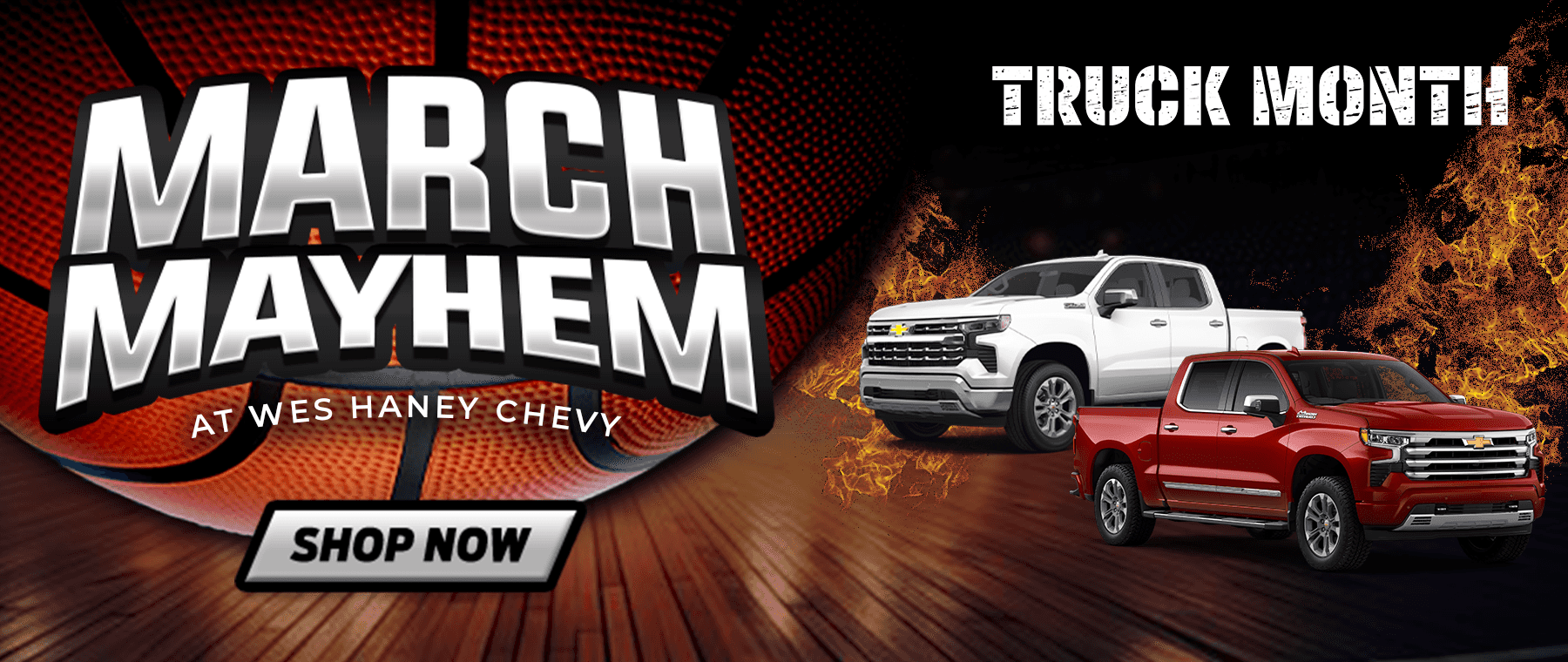 Truck Month Chevy Deals At Wes Haney Chevy Near Live Oak FL