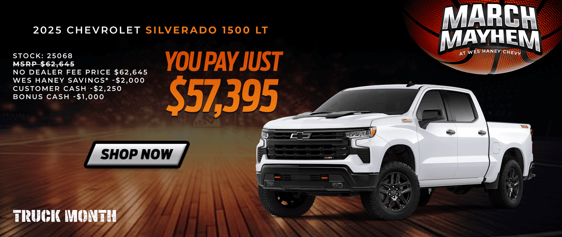 New Silverado 1500 Truck Month Deals Near Live Oak FL