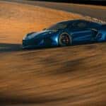 2027 Chevrolet Corvette Grand Sport on a track