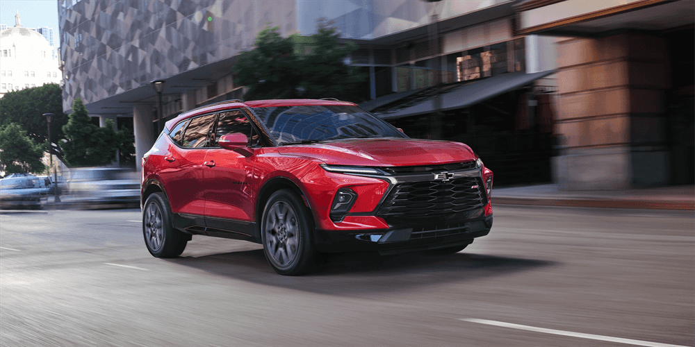 Red 2026 Chevrolet Blazer