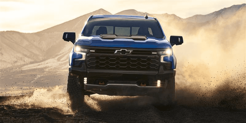 Blue 2026 Chevrolet Silverado 1500