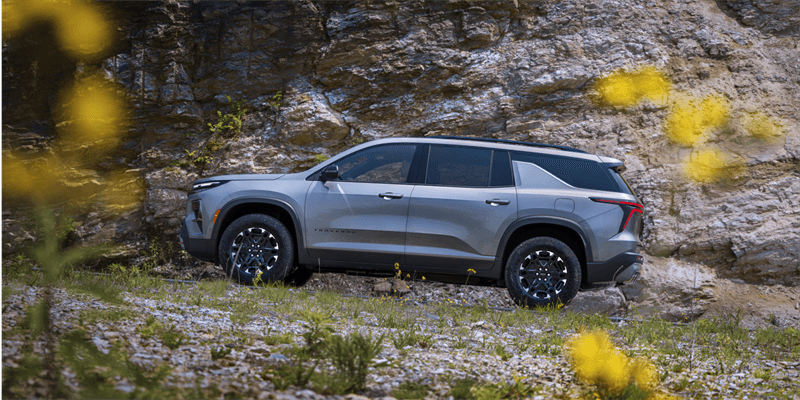Gray 2027 Chevrolet Traverse